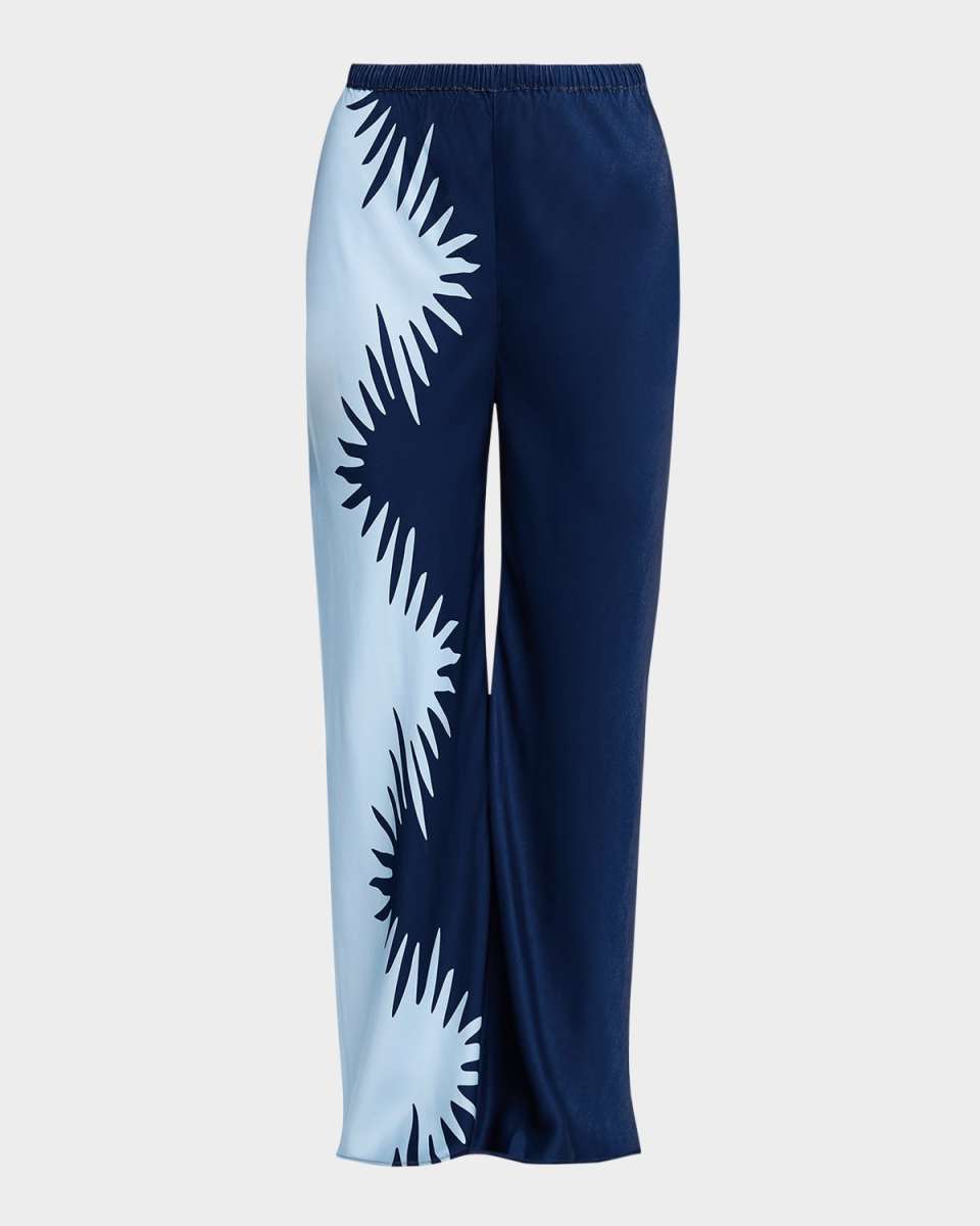 Flossie Printed Pull-On Pants